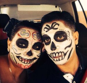 Maquillaje de Día de Muertos