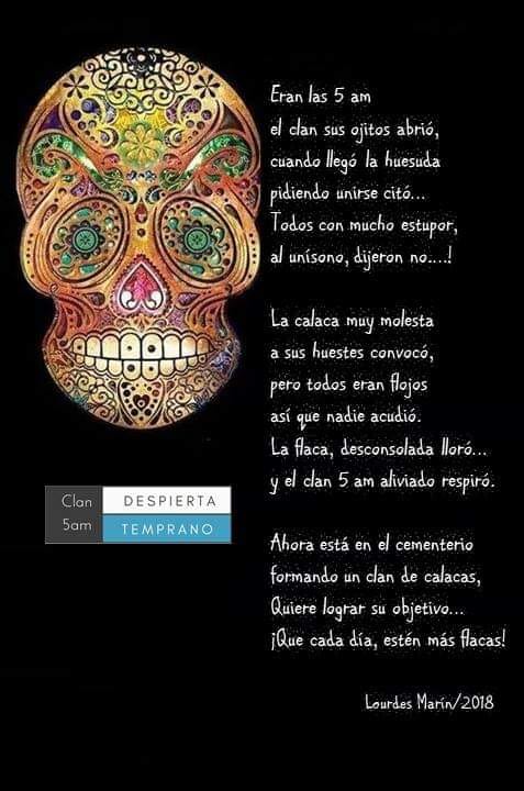 Calavera clan despierta temprano