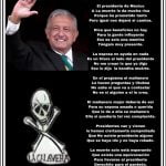 Calavera a Lopez Obrador