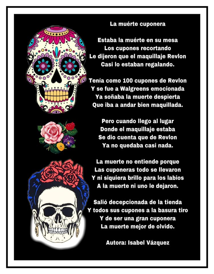 Calavera muerte cuponera