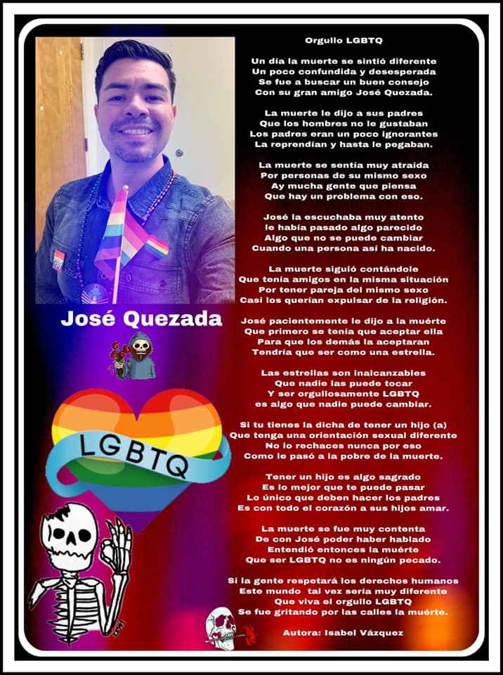 Calavera orgullo lgbtq