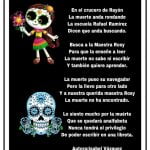 Calavera al profesor Rafael