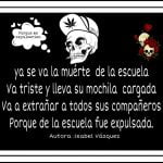 Calavera se va la muerte