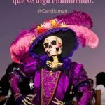 Calaverita en morado