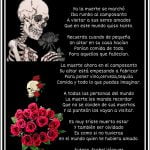 Calaverita la muerte y el panteón